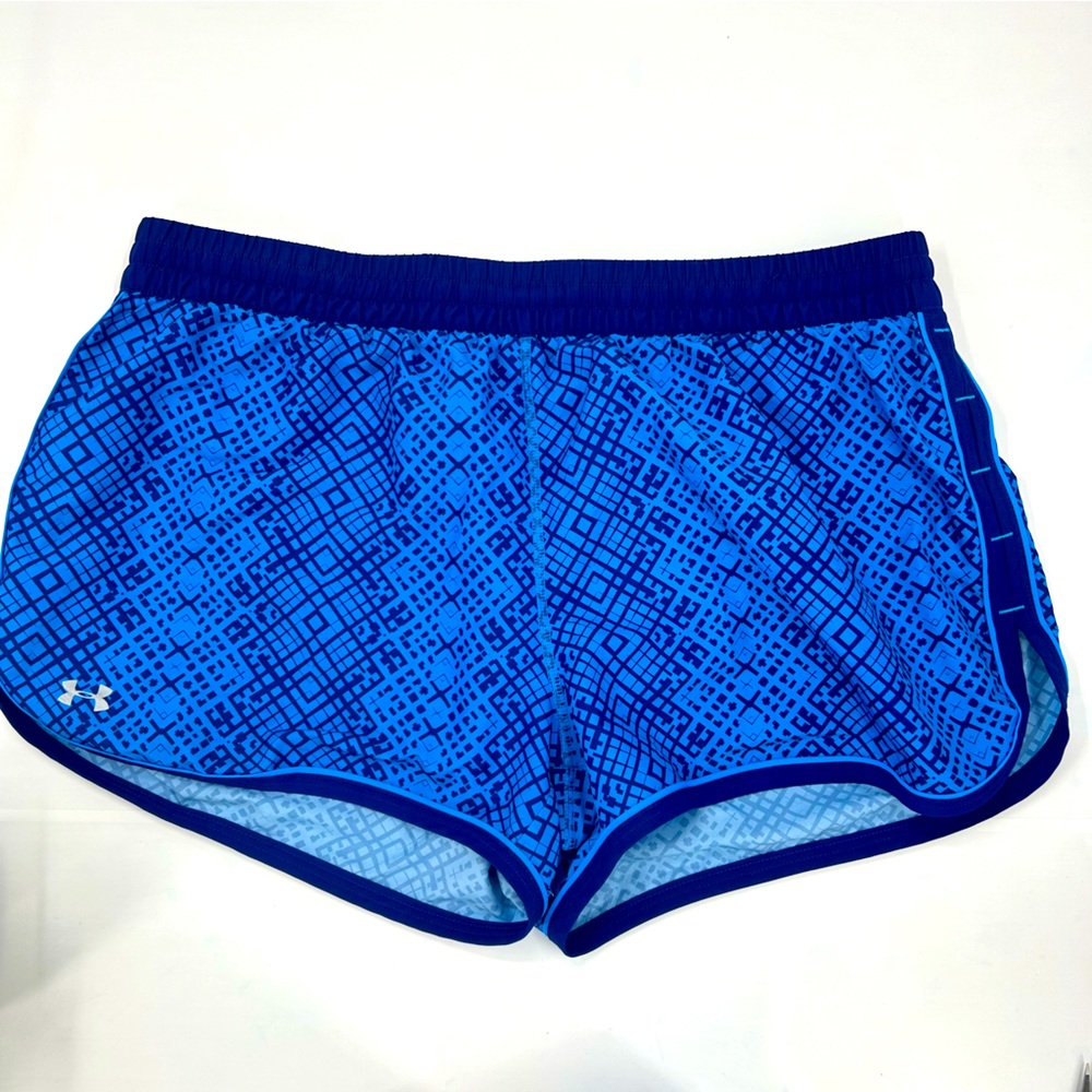 Under Armour Heatgear Semi-Fitted Lined running Shorts Large
